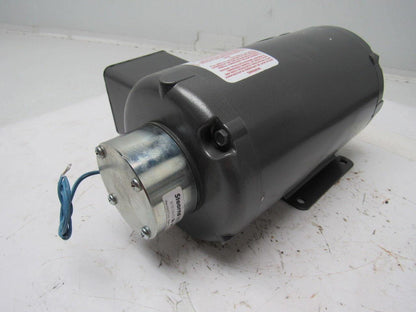 Baldor 33E135-1272G1 Electric Motor .33HP 230/460V W/ Stearns 3214601G0HTD Brake
