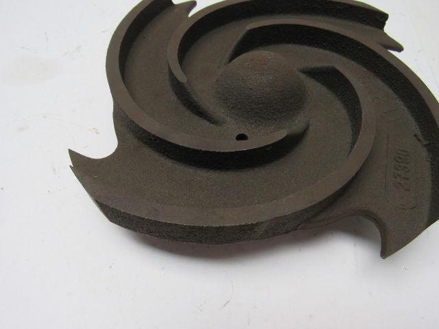 Cast# 27390 Replacement Pump Impeller 8-3/8" OD 3/4"-14 Threaded Bore 4 Vane