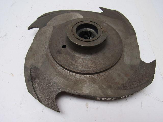 Cast# 27390 Replacement Pump Impeller 8-3/8" OD 3/4"-14 Threaded Bore 4 Vane