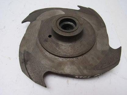 Cast# 27390 Replacement Pump Impeller 8-3/8" OD 3/4"-14 Threaded Bore 4 Vane