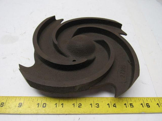 Cast# 27390 Replacement Pump Impeller 8-3/8" OD 3/4"-14 Threaded Bore 4 Vane