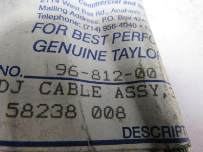 Taylor-Dunn 96-812-00 Adjustable Cable Assy 35-3/4" - 32" Lot of 1