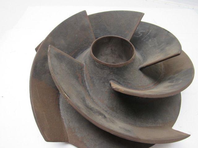 Cast # 2-1/2Ha1A Replacement Pump Impeller 9-3/4" OD X 7/8" Keyed Bore 5 Vane