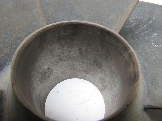 Cast # 2-1/2Ha1A Replacement Pump Impeller 9-3/4" OD X 7/8" Keyed Bore 5 Vane