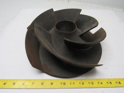 Cast # 2-1/2Ha1A Replacement Pump Impeller 9-3/4" OD X 7/8" Keyed Bore 5 Vane