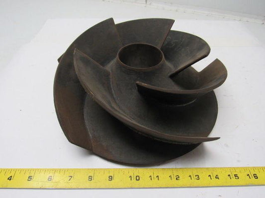 Cast # 2-1/2Ha1A Replacement Pump Impeller 9-3/4" OD X 7/8" Keyed Bore 5 Vane