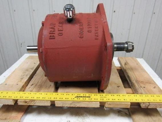 Brad Foote G100HB-101 Gear Box Speed Reducer 35:1 Ratio 1-3/8" OD Infeed Shaft