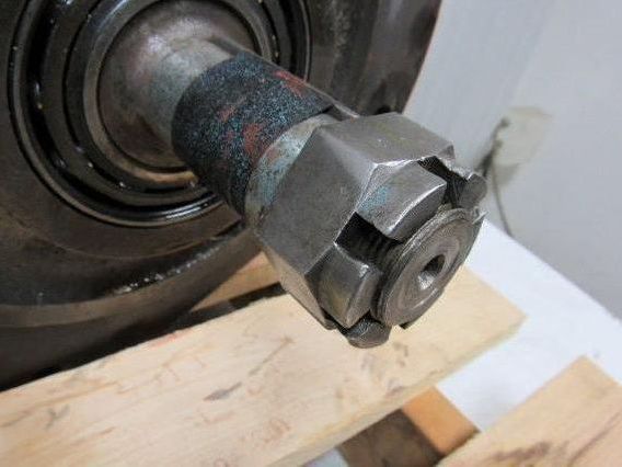 Brad Foote G100HB-101 Gear Box Speed Reducer 35:1 Ratio 1-3/8" OD Infeed Shaft