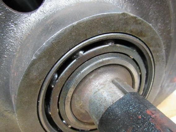 Brad Foote G100HB-101 Gear Box Speed Reducer 35:1 Ratio 1-3/8" OD Infeed Shaft
