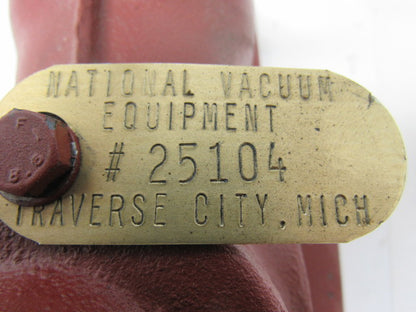 National Vacuum Equipment 25104 Replacement Vacuum Pump Manifold Flange Mount