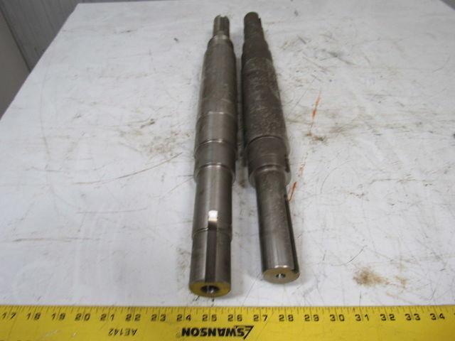 Replacement Stainless Steel Shaft 25" OAL  Lot Of 2