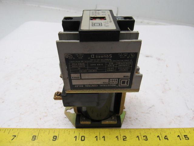 Square D XD0-20 Control Relay Series A Type XD  Lot of 2