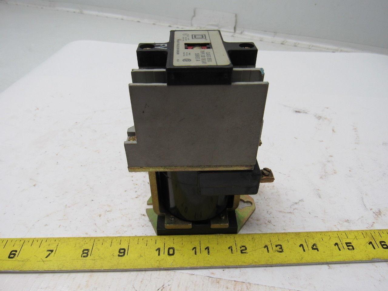 Square D XD0-20 Control Relay Series A Type XD  Lot of 2