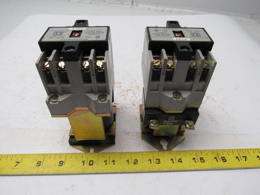 Square D XD0-22 Control Relay Series A Type XD Lot Of 2