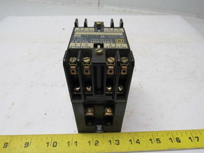 Square D L0-20 Control Relay Series A 110V CRL801 Coil