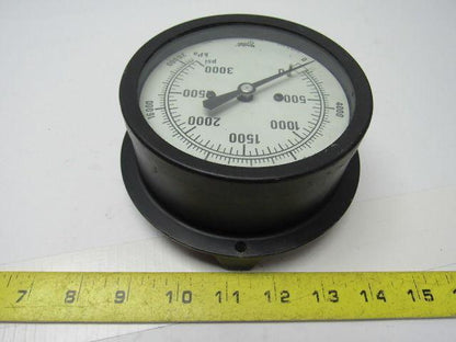 MarshallTown 90748 0-3000 PSI Pressure Gauge 1/2" Npt