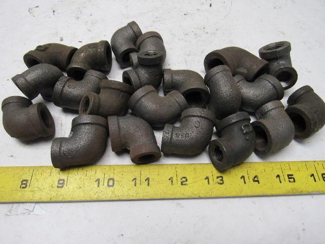 3/8"-1/4" Reducing Elbow 90° Lot Of 21