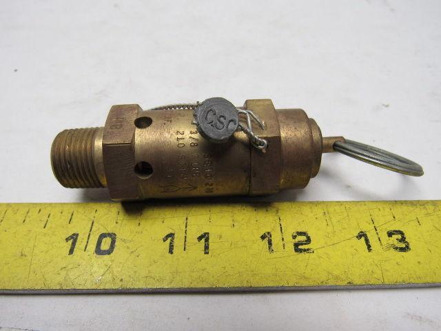 Circle Seal M5159B-3M(L)  3/8" 270PSIG Safety Relief Valve