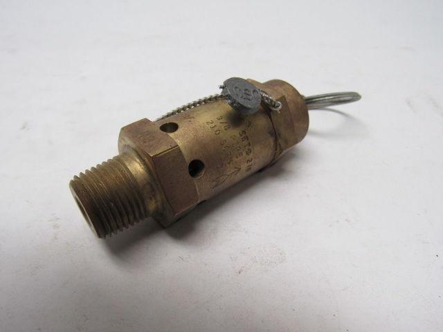 Circle Seal M5159B-3M(L)  3/8" 270PSIG Safety Relief Valve