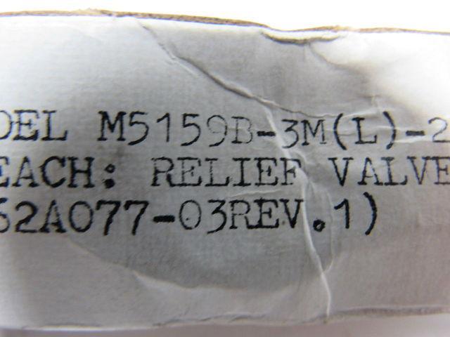 Circle Seal M5159B-3M(L)  3/8" 270PSIG Safety Relief Valve