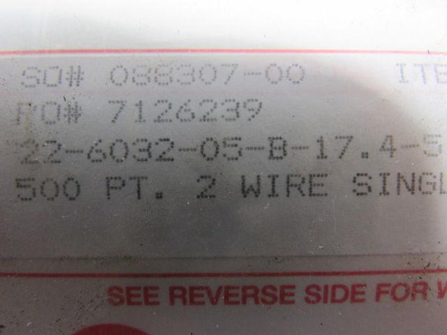 Pyco 22-6032-05-b-17.4-5 Immersion Sensor Thermocouple 17.5" OAL 1/4" Dia.