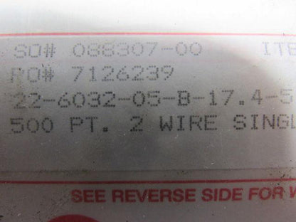 Pyco 22-6032-05-b-17.4-5 Immersion Sensor Thermocouple 17.5" OAL 1/4" Dia.