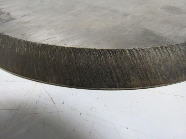 8" Stainless Steel Round Flange T Bar Maintenance Slide Gate Valve 18-1/2" OAL