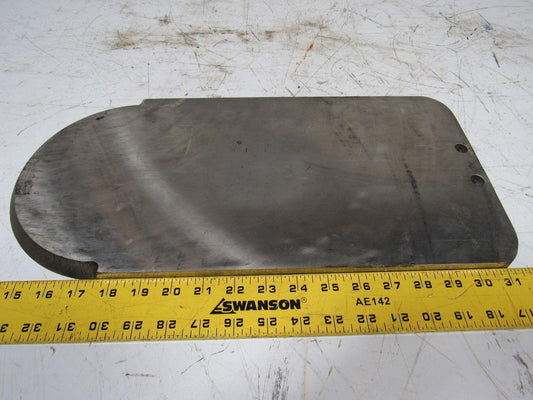 8" Stainless Steel Round Flange T Bar Maintenance Slide Gate Valve 18-1/2" OAL