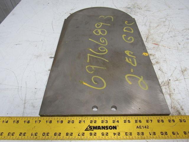 11" Stainless Steel Round Flange T Bar Maintenance Slide Gate Valve 21-3/4" OAL