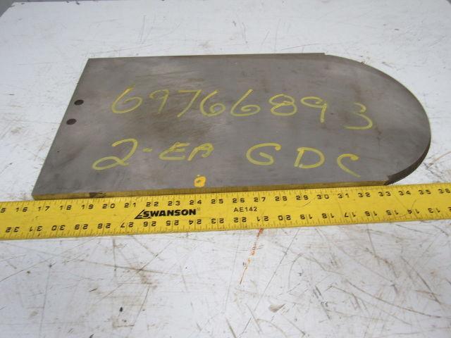 11" Stainless Steel Round Flange T Bar Maintenance Slide Gate Valve 21-3/4" OAL