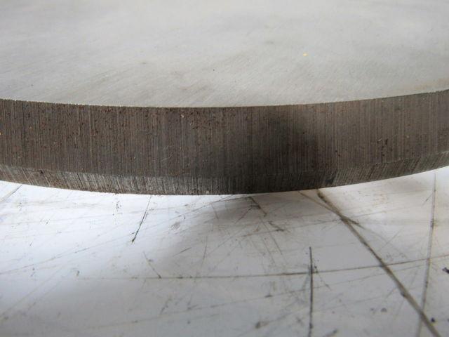 11" Stainless Steel Round Flange T Bar Maintenance Slide Gate Valve 21-3/4" OAL