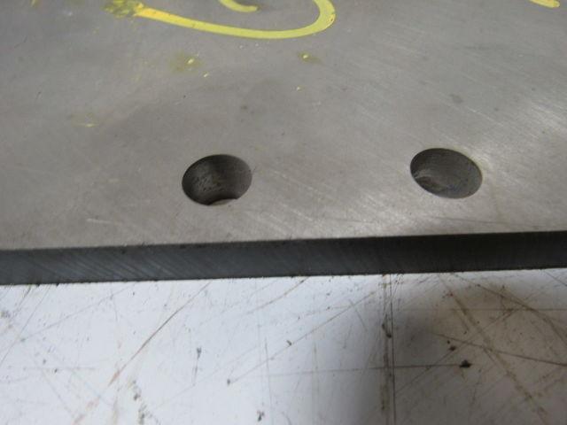 11" Stainless Steel Round Flange T Bar Maintenance Slide Gate Valve 21-3/4" OAL