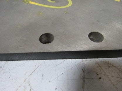 11" Stainless Steel Round Flange T Bar Maintenance Slide Gate Valve 21-3/4" OAL