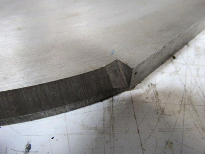 11" Stainless Steel Round Flange T Bar Maintenance Slide Gate Valve 21-3/4" OAL