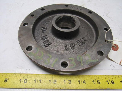Lawrence Pump 016-15213-000 Steel Coupling Suction Disk 8-1/8"Dia 1-5/8" Bore