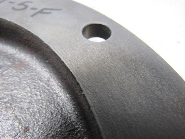 Lawrence Pump 016-15213-000 Steel Coupling Suction Disk 8-1/8"Dia 1-5/8" Bore