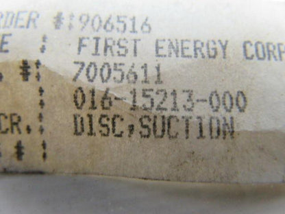 Lawrence Pump 016-15213-000 Steel Coupling Suction Disk 8-1/8"Dia 1-5/8" Bore