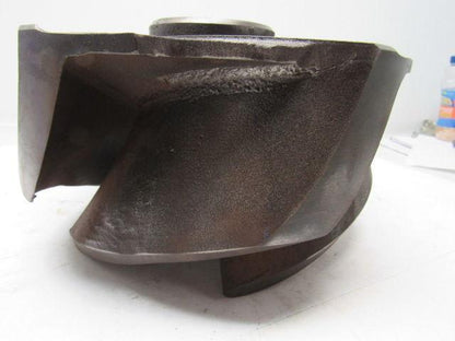 9-3/4" OD Pump Impeller 2-1/8" Bore 5 Vane Cast Iron