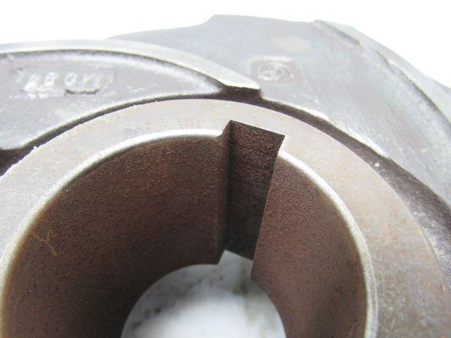 9-3/4" OD Pump Impeller 2-1/8" Bore 5 Vane Cast Iron