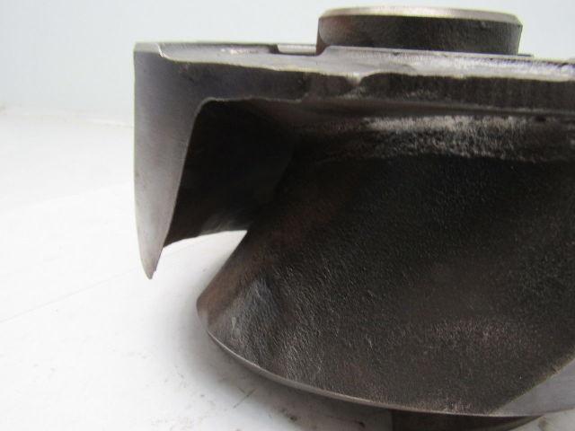 9-3/4" OD Pump Impeller 2-1/8" Bore 5 Vane Cast Iron