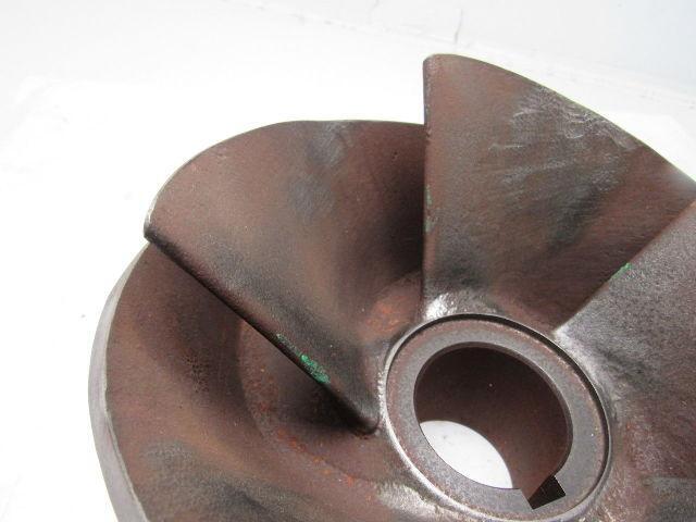 9-3/4" OD Pump Impeller 2-1/8" Bore 5 Vane Cast Iron