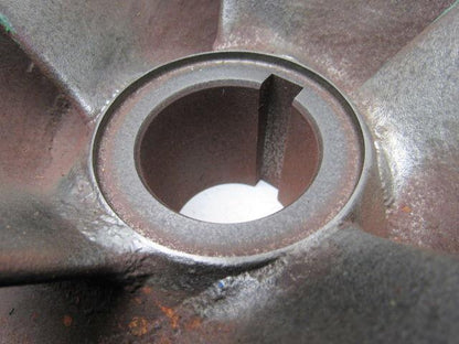 9-3/4" OD Pump Impeller 2-1/8" Bore 5 Vane Cast Iron