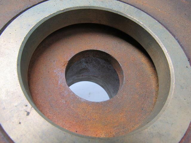 Goulds Cast# 51052 Pump 10" Impeller Casing 2-3/8" Bore 1-7/8" Flanged Outlet