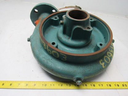 Goulds Cast# 51052 Pump 10" Impeller Casing 2-3/8" Bore 1-7/8" Flanged Outlet