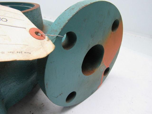 Goulds Cast# 51052 Pump 10" Impeller Casing 2-3/8" Bore 1-7/8" Flanged Outlet