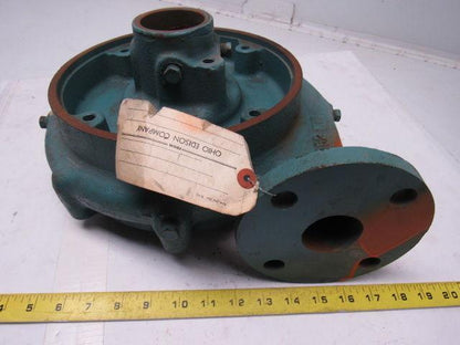 Goulds Cast# 51052 Pump 10" Impeller Casing 2-3/8" Bore 1-7/8" Flanged Outlet