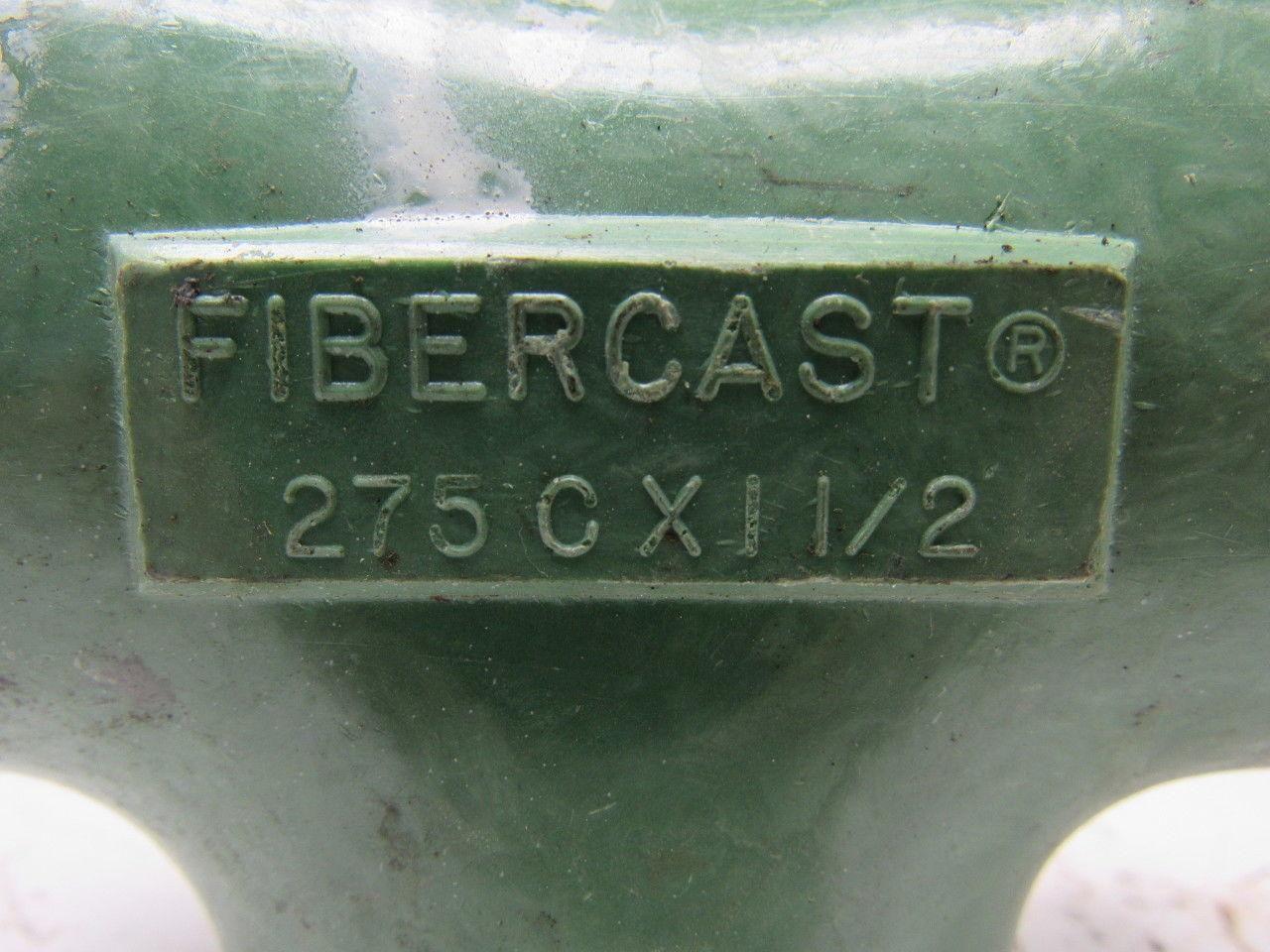 Fibercast 275CX1-1/2 Fiberglass Heavy Duty Pipe Tee 1-1/2" ID