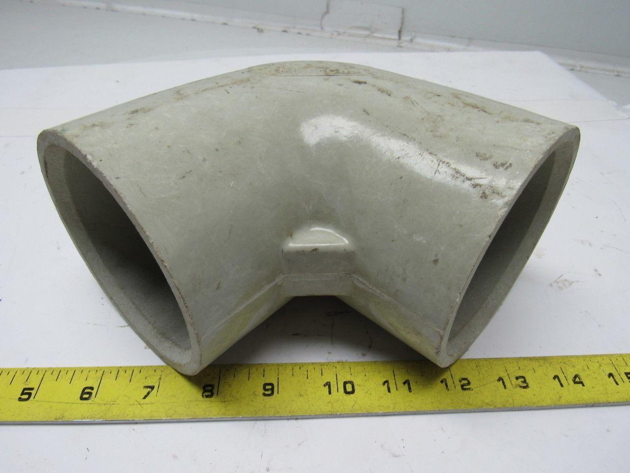 Fibercast 255CX3 CL/Vinyl Ester Heavy Duty 90° Pipe Elbow 3" ID