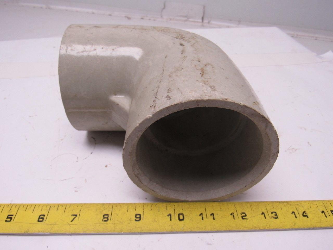 Fibercast 255CX3 CL/Vinyl Ester Heavy Duty 90° Pipe Elbow 3" ID