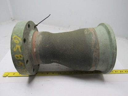 Fibercast 95C6X4  Fiberglass Eccentric Pipe Reducer 6" To 4" Flanged On One End